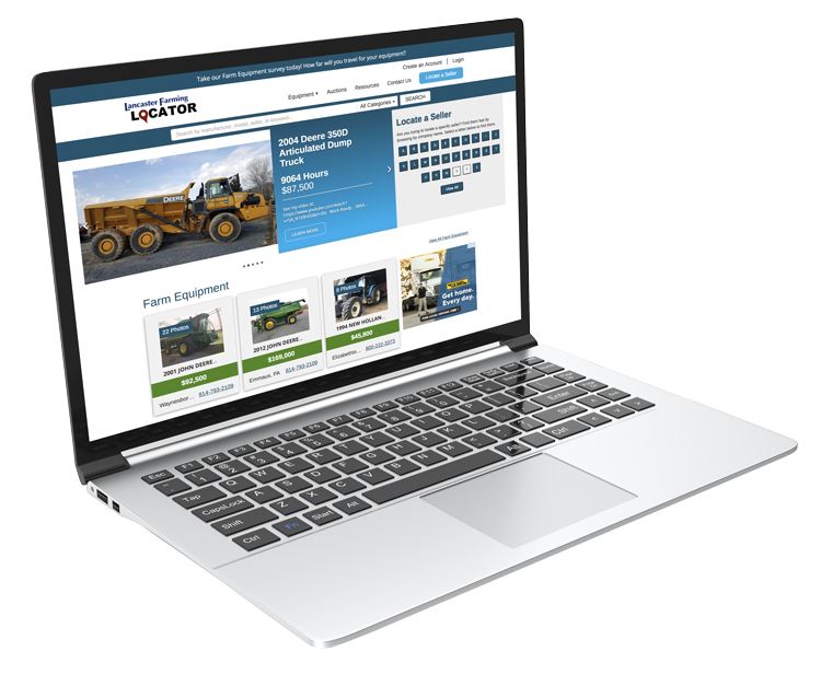 Lancaster Farming Locator provides digital product listings