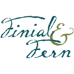 Finial and Fern logo