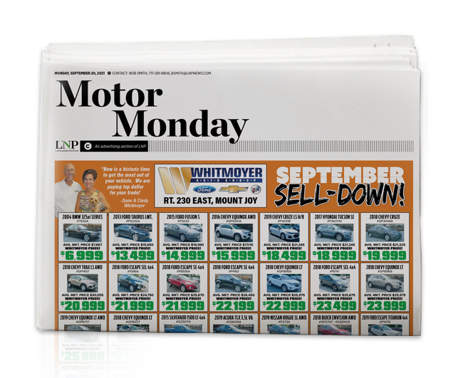 LNP Motor Monday auto section